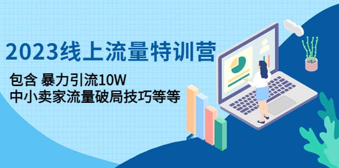 2023线上流量特训营：中小卖家流量破局技巧等等网创库-网创项目资源站-副业项目-创业项目-搞钱项目网创库