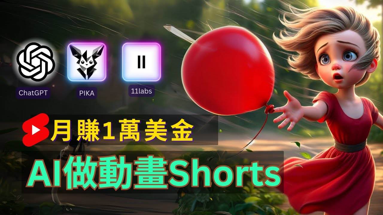 轻松制作皮克斯风格人生故事短视频，免费AI助你月入上万网创库-网创项目资源站-副业项目-创业项目-搞钱项目网创库