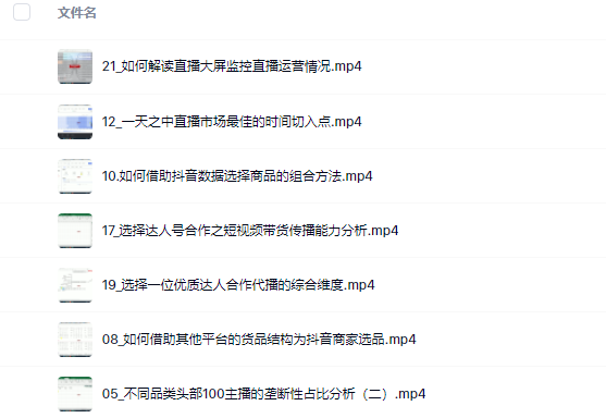 宁静数据2022抖音数据化运营系列课，最新的抖音直播间起爆算法网创库-网创项目资源站-副业项目-创业项目-搞钱项目网创库