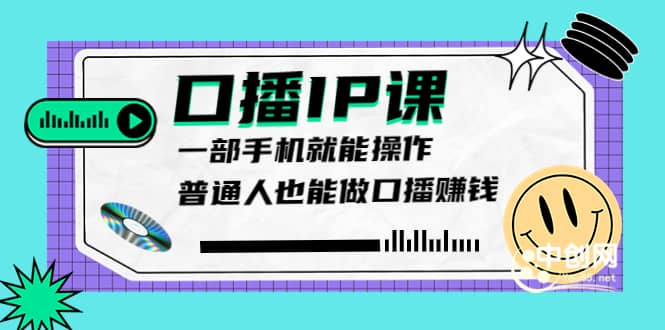 大予口播IP课：新手一部手机就能操作，普通人也能做口播赚钱（10节课时）网创库-网创项目资源站-副业项目-创业项目-搞钱项目网创库