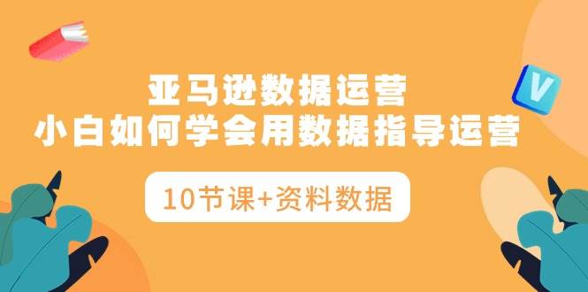 亚马逊数据运营，小白如何学会用数据指导运营（10节课+资料数据）网创库-网创项目资源站-副业项目-创业项目-搞钱项目网创库