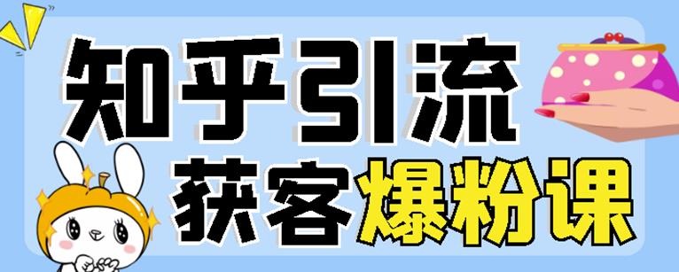 2022船长知乎引流+无脑爆粉技术：每一篇都是爆款，不吹牛，引流效果杠杠的网创库-网创项目资源站-副业项目-创业项目-搞钱项目网创库