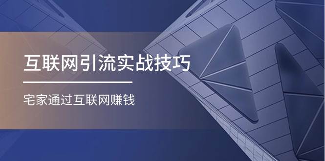 互联网引流实操技巧(适合微商，吸引宝妈)，宅家通过互联网赚钱（17节）网创库-网创项目资源站-副业项目-创业项目-搞钱项目网创库