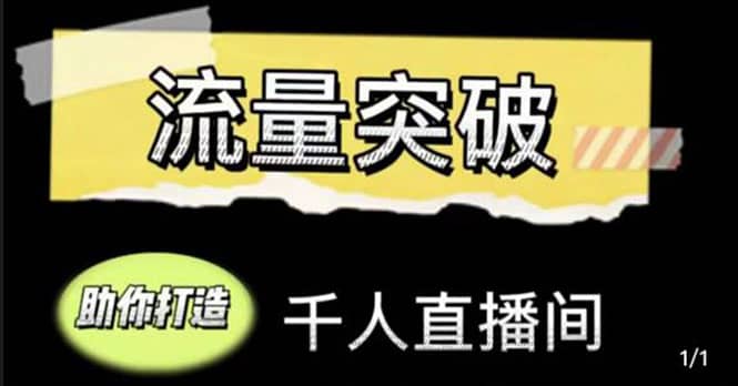 直播运营实战视频课，助你打造千人直播间（14节视频课）网创库-网创项目资源站-副业项目-创业项目-搞钱项目网创库