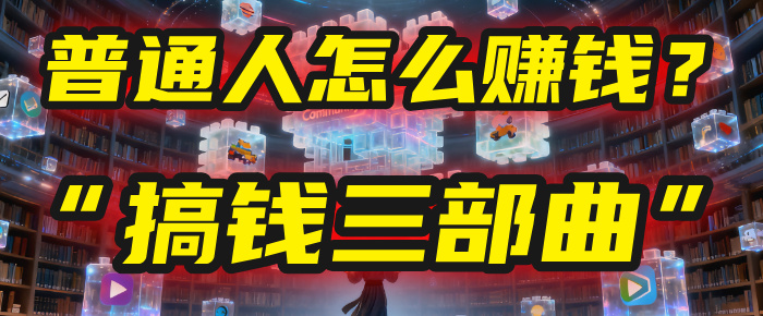 普通人怎么赚钱？2025年马哥揭秘“搞钱三部曲”：从抄作业，到自创武功，月入10万+！网创库-网创项目资源站-副业项目-创业项目-搞钱项目网创库
