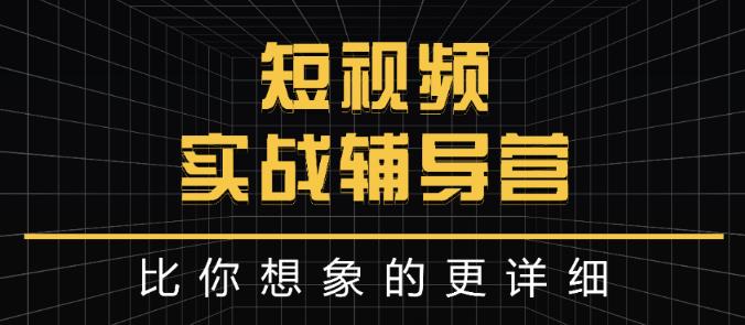 达人队长:短视频实战辅导营，比你想象的更详细网创库-网创项目资源站-副业项目-创业项目-搞钱项目网创库