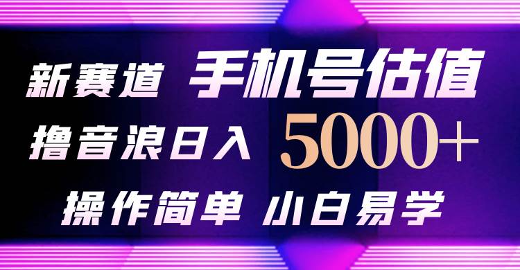 抖音不出境直播【手机号估值】最新撸音浪，日入5000+，简单易学，适合…网创库-网创项目资源站-副业项目-创业项目-搞钱项目网创库
