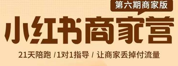 贾真-小红书商家营第6期商家版，21天带货陪跑课，让商家丢掉付流量网创库-网创项目资源站-副业项目-创业项目-搞钱项目网创库