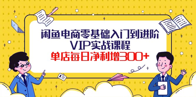 闲鱼电商零基础入门到进阶VIP实战课程网创库-网创项目资源站-副业项目-创业项目-搞钱项目网创库