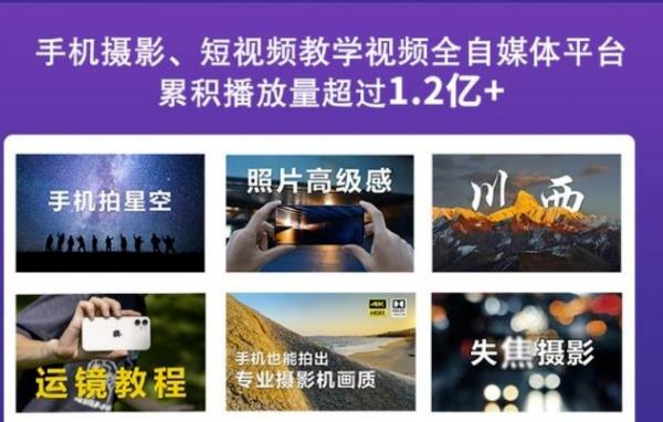 2022玩转手机影像全系课，零基础的小白也能进阶成为手机摄影专业人士网创库-网创项目资源站-副业项目-创业项目-搞钱项目网创库