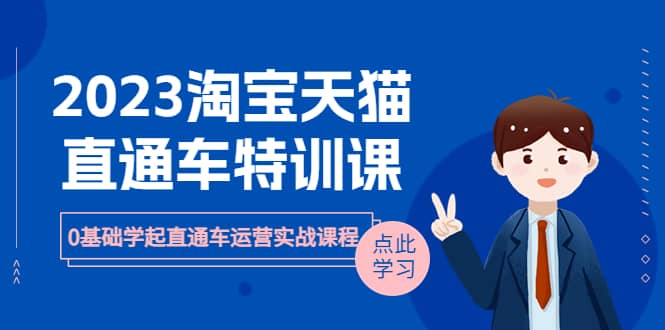 2023淘宝·天猫直通车评特训课，0基础学起直通车运营实战课程（8节课时）网创库-网创项目资源站-副业项目-创业项目-搞钱项目网创库