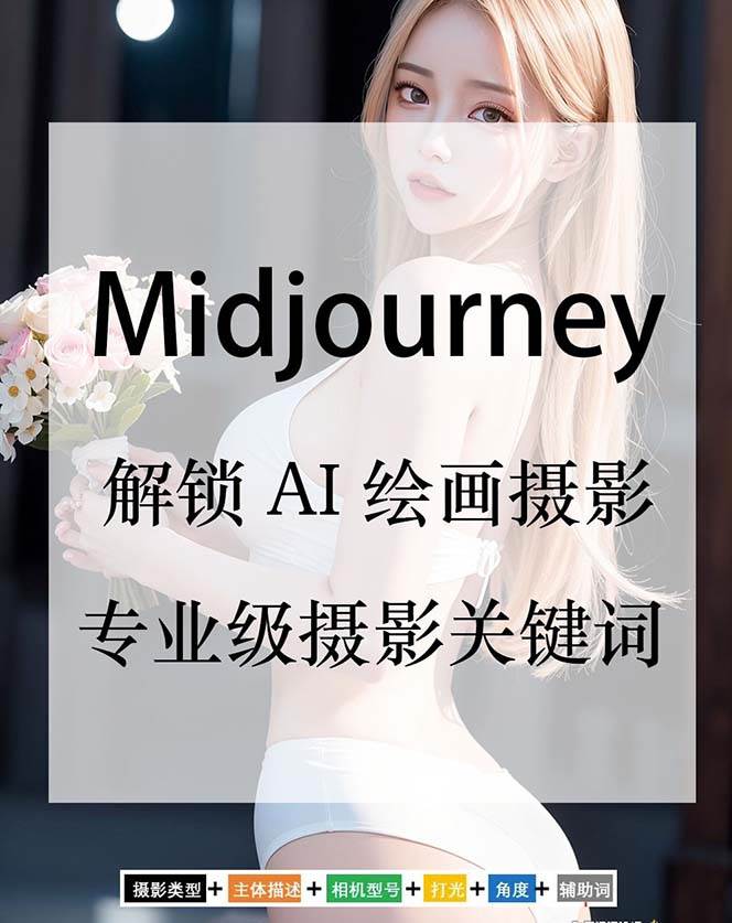 Midjourney关键词-解锁AI绘画专业级人工智能摄影关键词表网创库-网创项目资源站-副业项目-创业项目-搞钱项目网创库