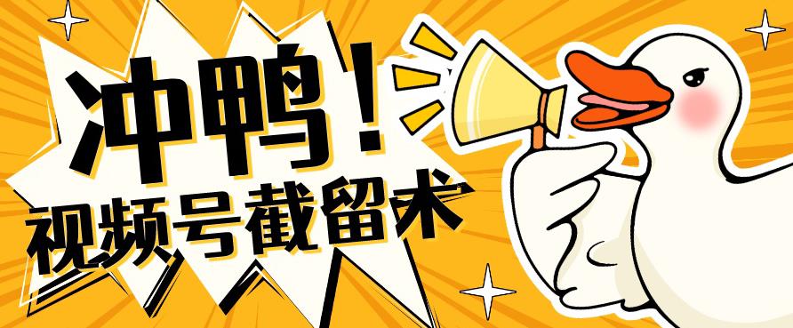 全球首发-视频号无限截留术-你不知道的流量沃土网创库-网创项目资源站-副业项目-创业项目-搞钱项目网创库