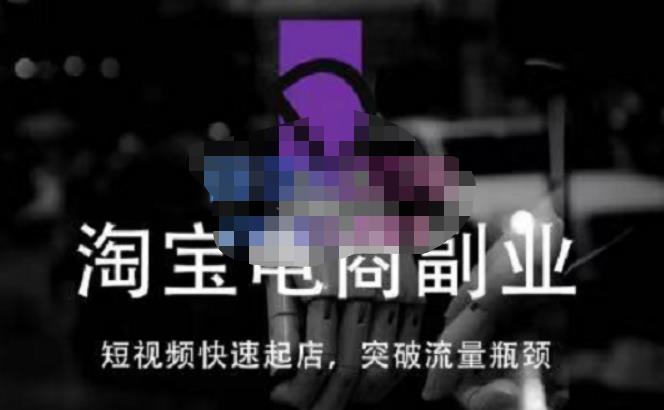 蓝Sir派·淘宝短视频快速起店，替代传统搜索方式，学会做一个不一样的淘宝店网创库-网创项目资源站-副业项目-创业项目-搞钱项目网创库