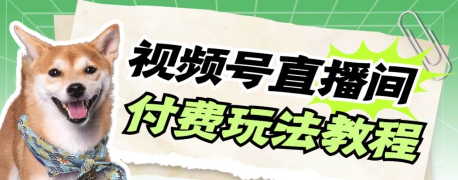 （7660期）视频号美女付费无人直播，轻松日入500+【详细玩法教程】网创库-网创项目资源站-副业项目-创业项目-搞钱项目网创库