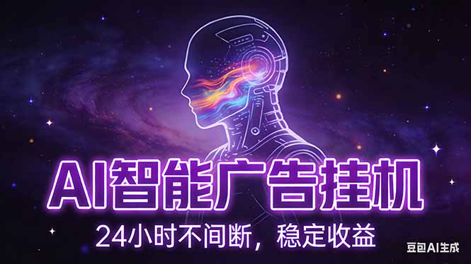 （17109期）AI智能广告挂机项目，全自动化运行，电脑项目，无配置要求，单机150+收益，新手小白可速上手…网创吧-网创项目资源站-副业项目-创业项目-搞钱项目网创吧