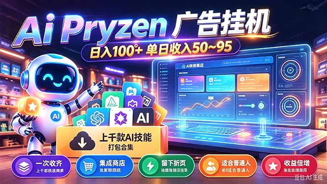 （21209期）Pyrzen广告挂机， 全自动挂机风口项目， 单日50-95/天 虽然不是很暴力但是很稳-网创项目资源站-副业项目_创业项目_搞钱项目_网创项目资源平台