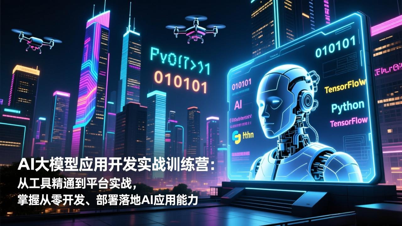 （17058期）AI大模型应用开发实战训练营：从工具精通到平台实战，掌握从零开发、部署落地AI应用能力网创吧-网创项目资源站-副业项目-创业项目-搞钱项目网创吧