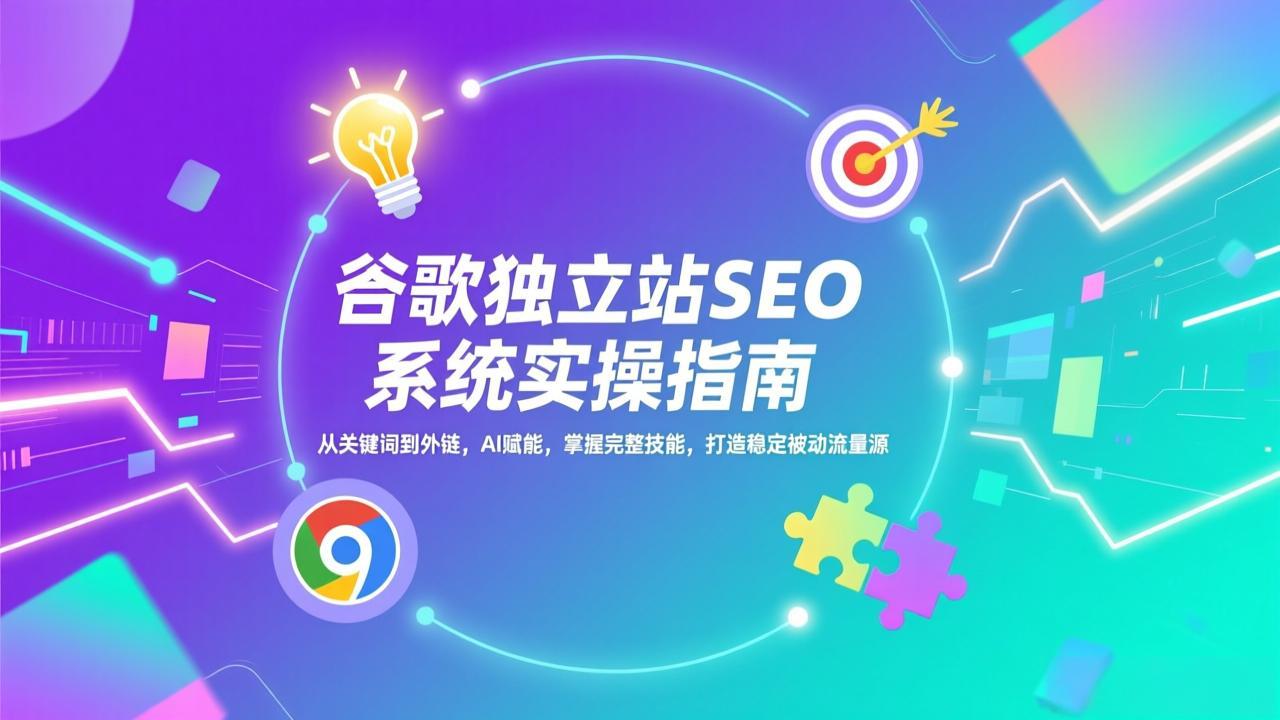 (17263期)谷歌独立站SEO系统实操(更新):从关键词到外链,AI赋能,掌握完整技能,打造稳定被动流量源