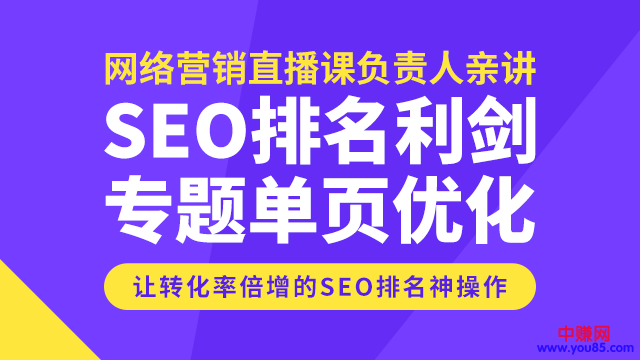 （945期）SEO排名利剑，专题+单页优化，转化率倍增的神操作