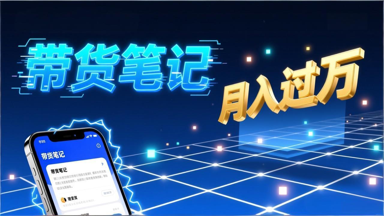 (17229期)小红书爆款笔记带货实战:拆解封面标题正文全要素,手把手教你单篇笔记带货月入过万网创吧-网创项目资源站-副业项目-创业项目-搞钱项目网创吧