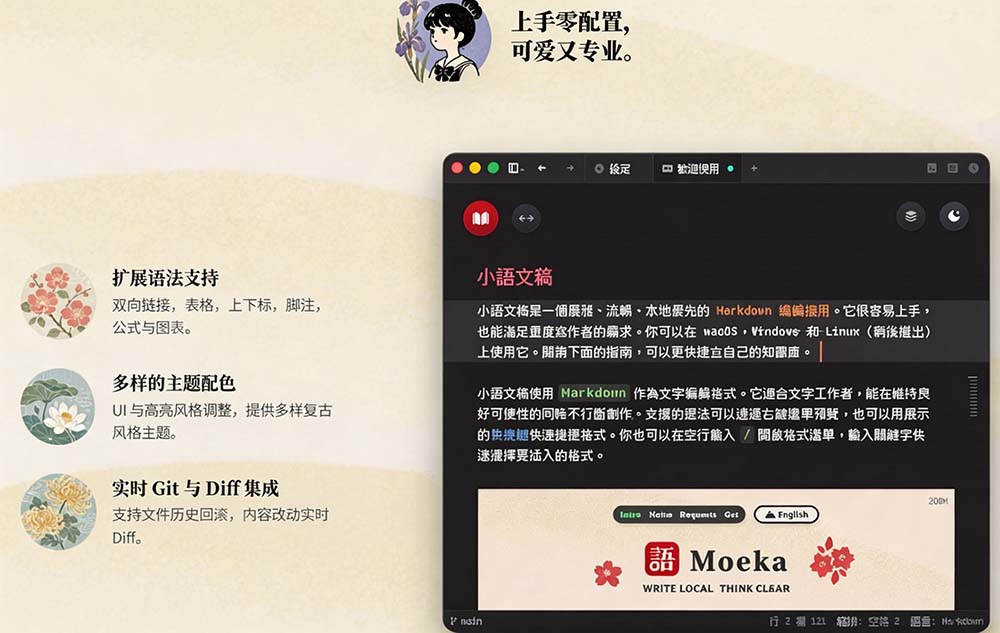 （20128期）让人眼前一亮的国产 Markdown 编辑器！本地离线高性能知识记录工具，免费免登录使用 小语文稿