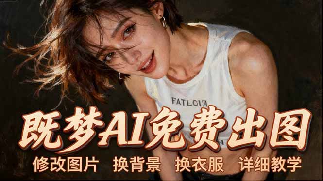 (18306期)即梦AI全功能实战课:出图、换背景、照片动起来、唱歌说话,Seedance2.0全教学