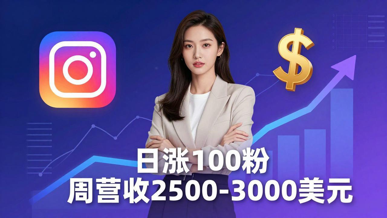 (18299期)想做数字产品?Sheri亲授:日涨100粉、每周2500至3000美元的营收,Instagram躺着赚