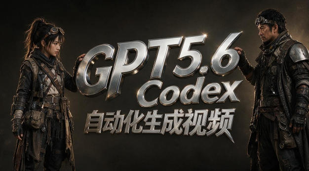 （19393期）GPT5.6+Codex自动化视频生成：提示词设计×角色设定×封面海报×工作流思路，高效产出AI视频网创吧-网创项目资源站-副业项目-创业项目-搞钱项目网创吧