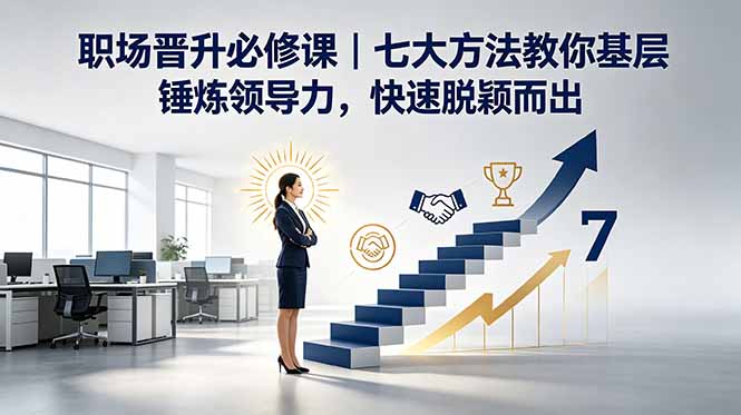 （18629期）付费文章：职场晋升必修课｜七大方法教你基层锤炼领导力，快速脱颖而出网创吧-网创项目资源站-副业项目-创业项目-搞钱项目网创吧