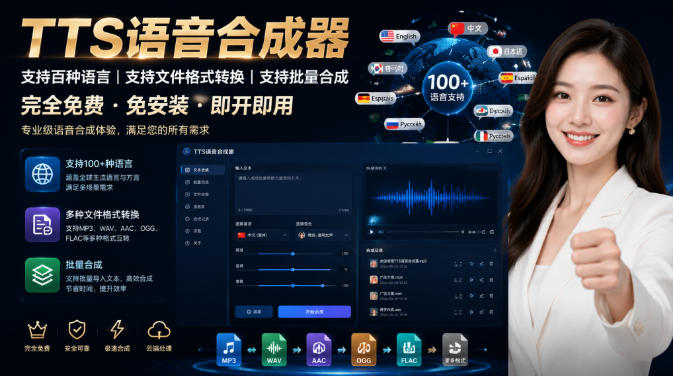 （19374期）最新TTS配音，支持批量，支持文件格式转换，功能超多网创库-网创项目资源站-副业项目-创业项目-搞钱项目网创吧