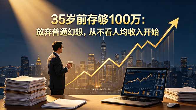 (18689期)35岁前存够100万:放弃普通幻想,从不看人均收入开始