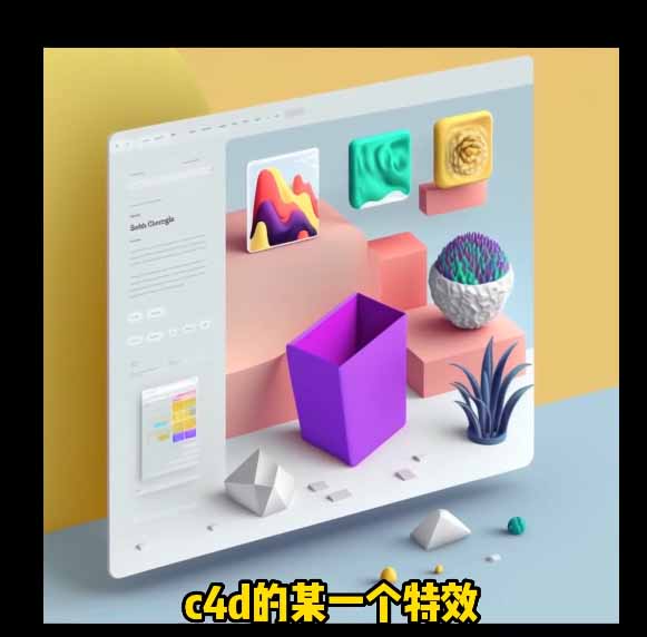 （18454期）Midjourney+PS+C4D全能课，MJ参数+3D建模+产品KV海报全流程教学