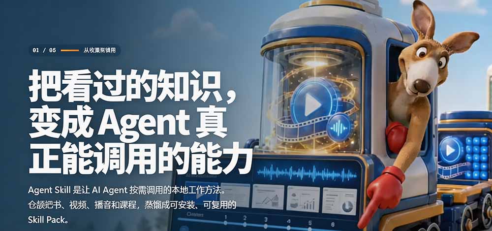 (19809期)全网走红!GitHub上6.7K Star的开源项目,把任何书、长视频、播客蒸馏成AI工具,值得收藏 cangjie-skill网创吧-网创项目资源站-副业项目-创业项目-搞钱项目网创吧