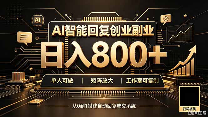 （20017期）全自动AI挂机创业｜个人副业→工作室全链路扶持网创吧-网创项目资源站-副业项目-创业项目-搞钱项目网创吧