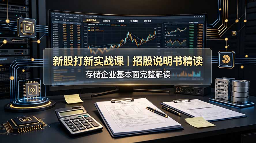 (19255期)付费文章:新股打新实战课|招股说明书精读,存储企业基本面完整解读网创吧-网创项目资源站-副业项目-创业项目-搞钱项目网创吧
