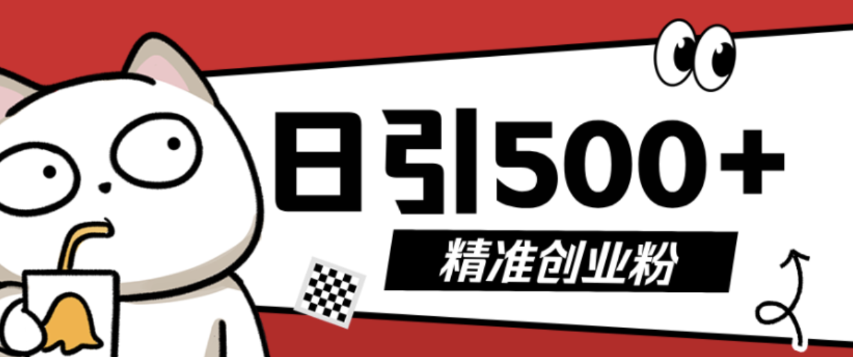 2026最新抖音引流创业粉模板，几分钟一个视频，非常暴力，小白直接可上手操作!网创库-网创项目资源站-副业项目-创业项目-搞钱项目网创吧