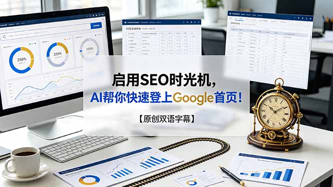 (19162期)启用SEO时光机,AI帮你快速登上Google首页!【原创双语字幕】网创库-网创项目资源站-副业项目-创业项目-搞钱项目网创吧
