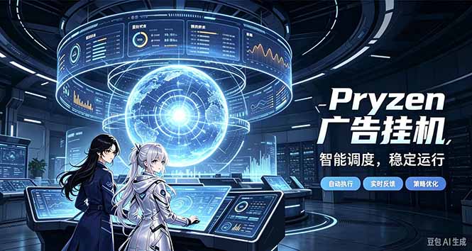 (21102期)Pryzen广告全自动挂机给自己一个交代,门槛低,零基础小白也可以快速上手-网创项目资源站-副业项目_创业项目_搞钱项目_网创项目资源平台