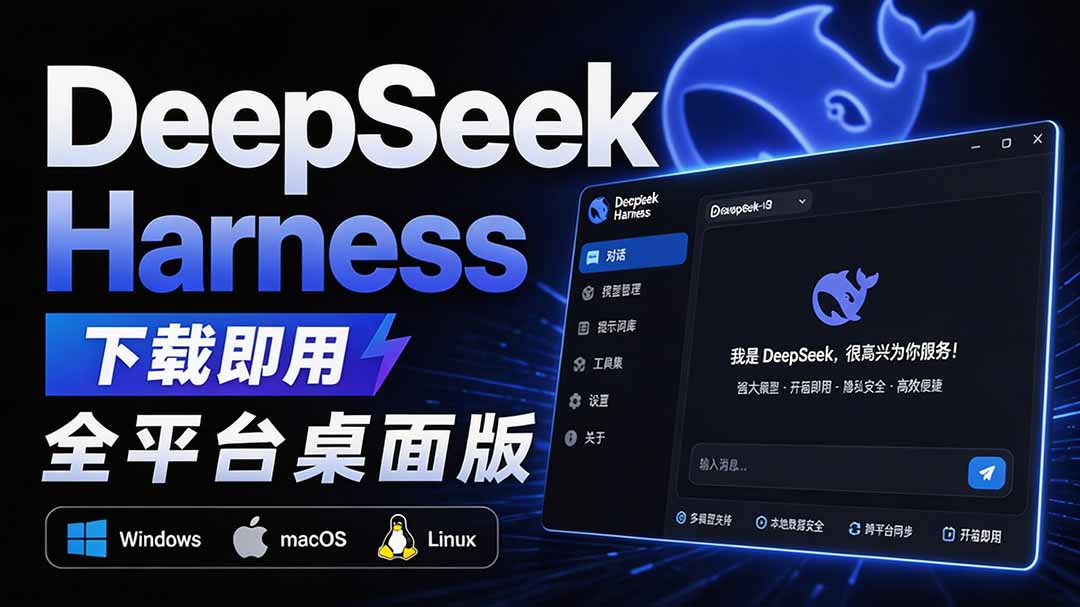 （20072期）Github上近20万 Stars ，Harness 现在可以双击运行使用了， Harness 全平台桌面版 DSH Desktop网创吧-网创项目资源站-副业项目-创业项目-搞钱项目网创吧
