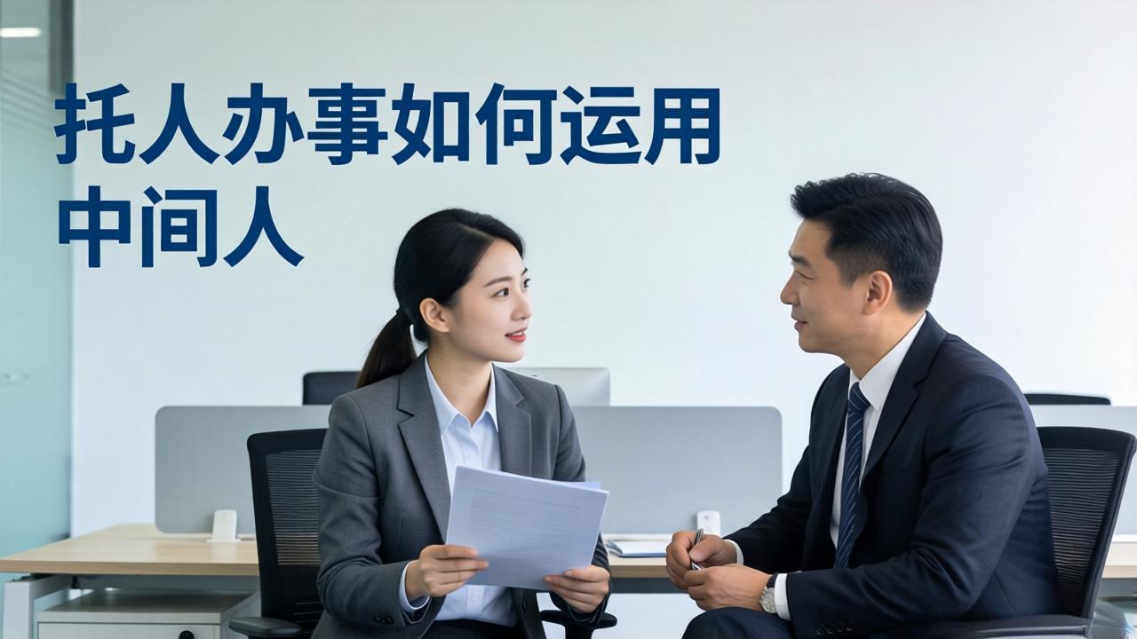 （17938期）付费文章：托人办事如何运用中间人？网创吧-网创项目资源站-副业项目-创业项目-搞钱项目网创吧