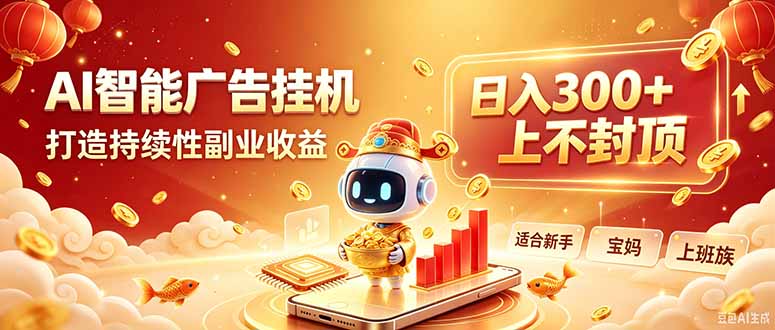 （20248期）告别手动干活！AI自动化，解锁线上被动收益网创吧-网创项目资源站-副业项目-创业项目-搞钱项目网创吧