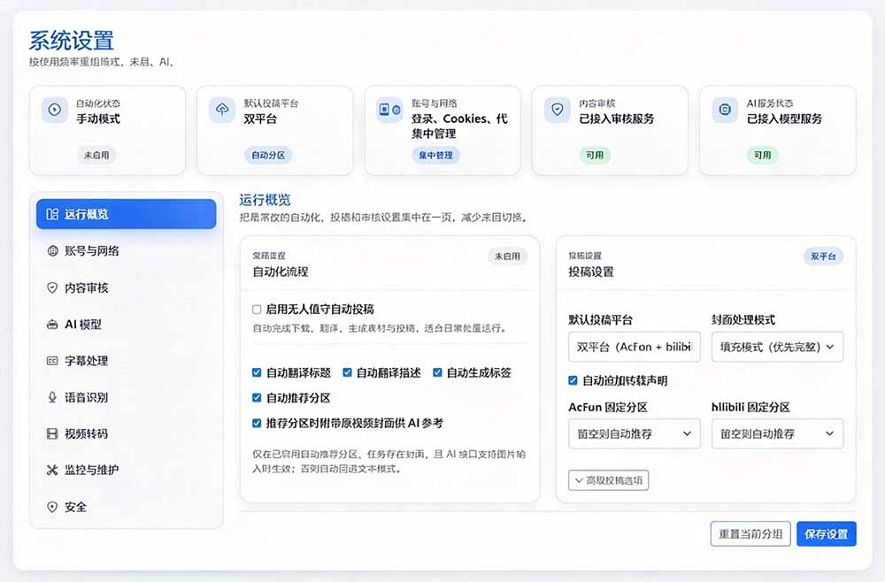 （21177期）Github上闷声搞事的自动化神器，YouTube视频全流程搬到B站和A站，像发朋友圈一样简单Y2A-Auto