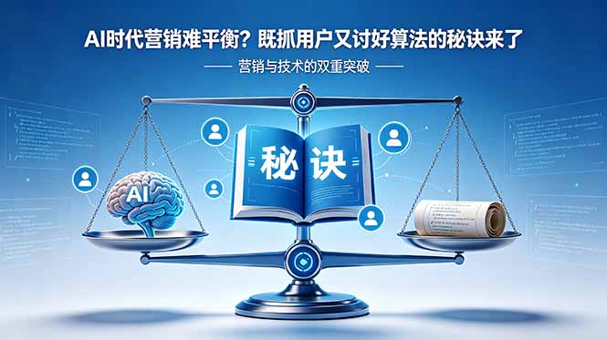 (18600期)AI时代营销难平衡?既抓用户又讨好算法的秘诀来了【原创双语字幕】