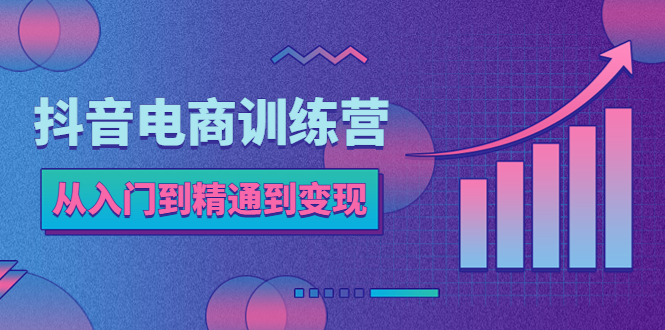 (5648期)抖音电商训练营:从入门到精通,从账号定位到流量变现,抖店运营实操网创吧-网创项目资源站-副业项目-创业项目-搞钱项目网创吧