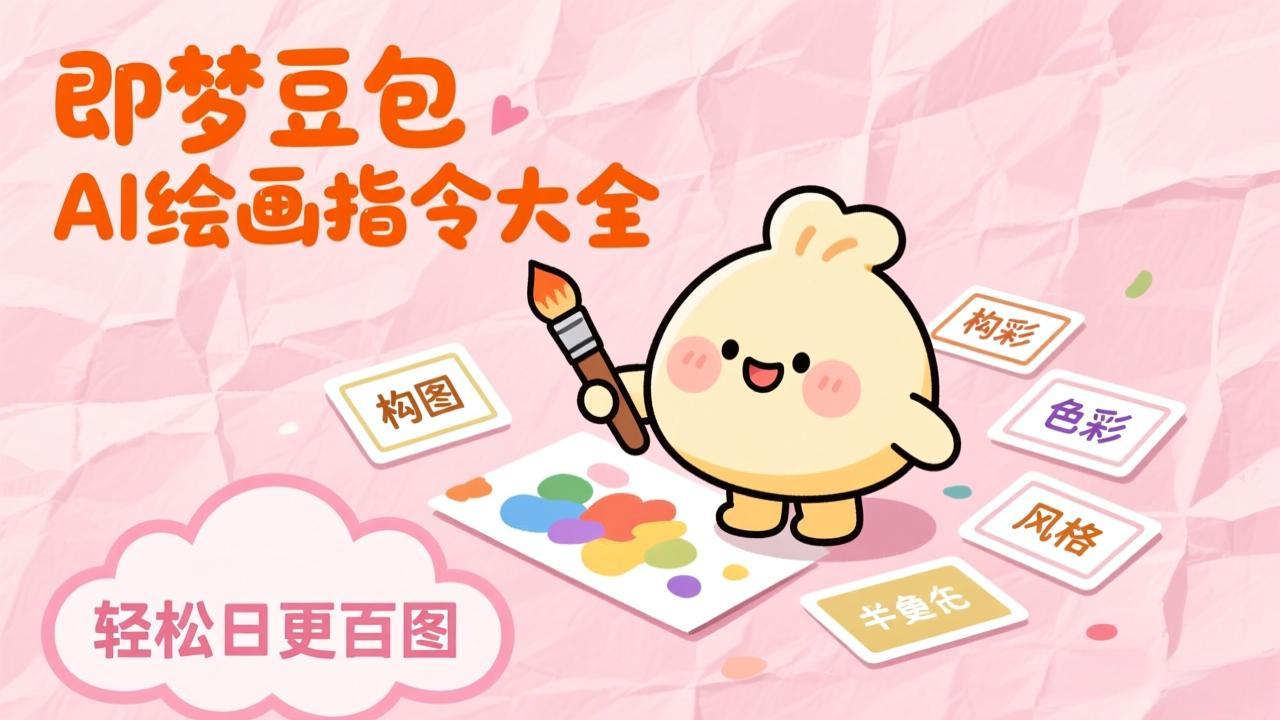 (17261期)即梦豆包AI绘画指令大全:海量关键词库一键复制,出图效率提升10倍,轻松日更百图