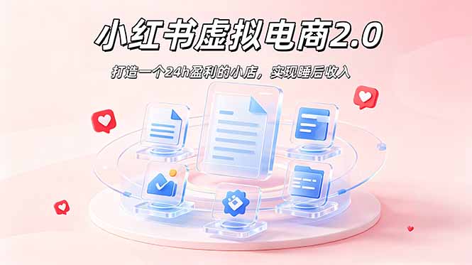 (19033期)2026 年最强风口掘金项目:AI小红书虚拟电商,布局搜索流量,每日躺赚500+网创吧-网创项目资源站-副业项目-创业项目-搞钱项目网创吧