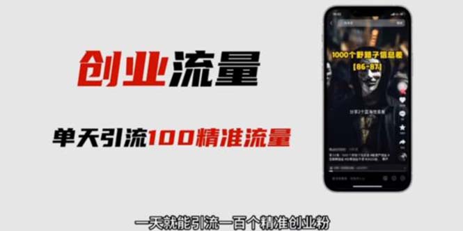 (5866期)自媒体音频加图文制作视频 一天引流一百个精准创业粉【音频软件+图片素材】网创吧-网创项目资源站-副业项目-创业项目-搞钱项目网创吧