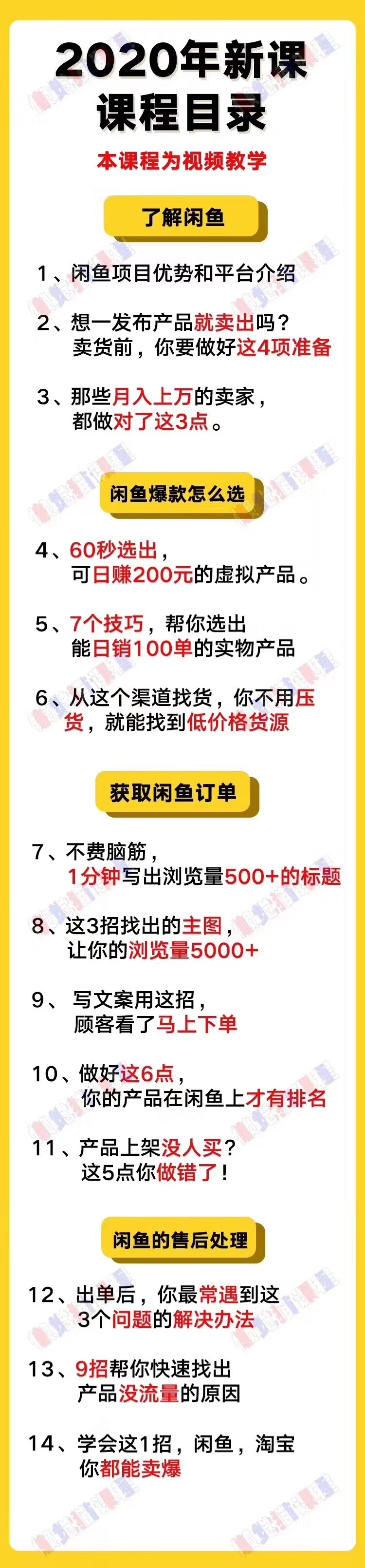 (1292期)懒觉猫闲鱼初级+高级课程 - 副业月入过万实操讲解 纯干货(无水印)网创吧-网创项目资源站-副业项目-创业项目-搞钱项目网创吧