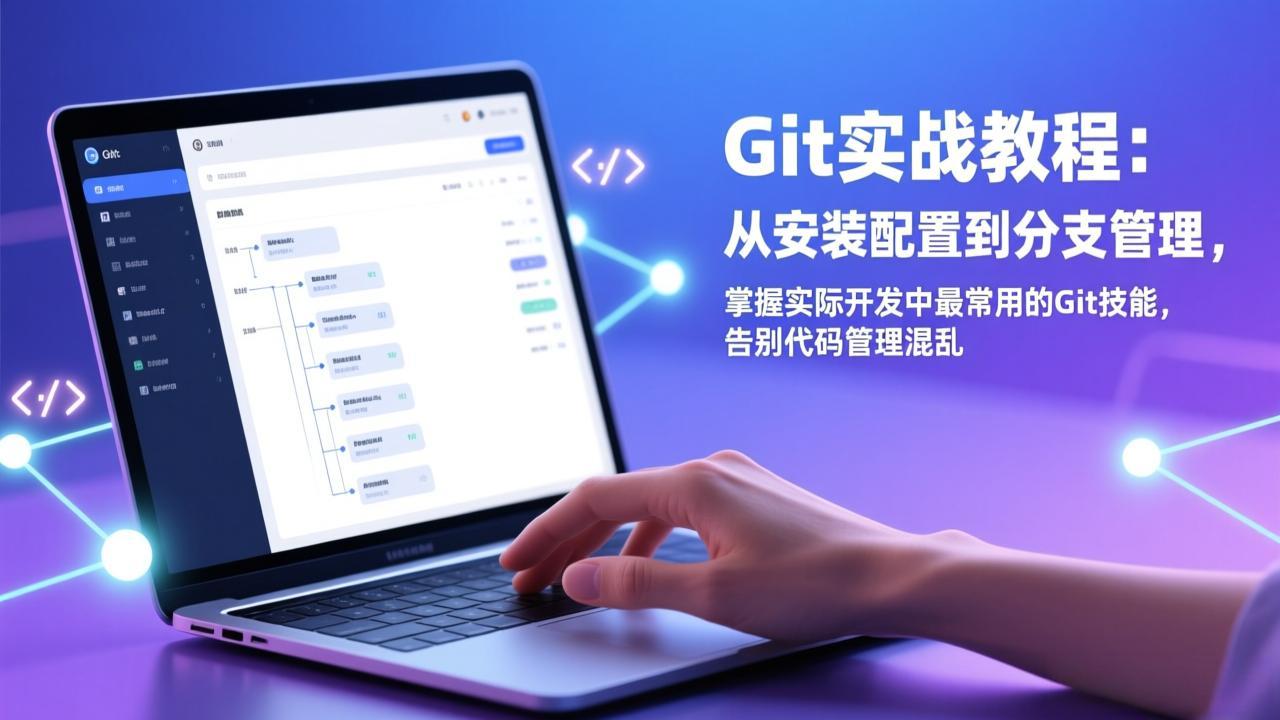 （17513期）Git实战教程：从安装配置到分支管理，掌握实际开发中最常用的Git技能，告别代码管理混乱网创吧-网创项目资源站-副业项目-创业项目-搞钱项目网创吧